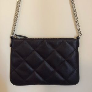 Talbots quilted leather Crossbody purse!